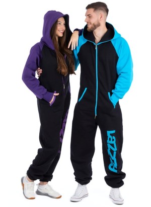 Black Turquoise - DUO - Lazzzy® Combinaison Premium