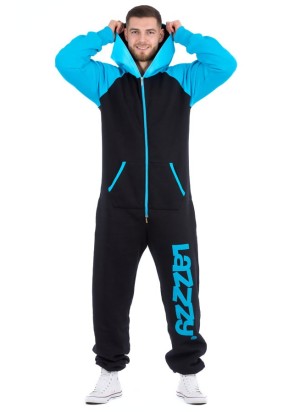 Black Turquoise - DUO - Lazzzy® Combinaison Premium