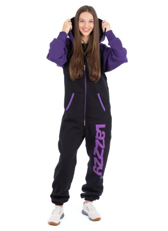 Black Purple - DUO - Lazzzy® Combinaison Premium