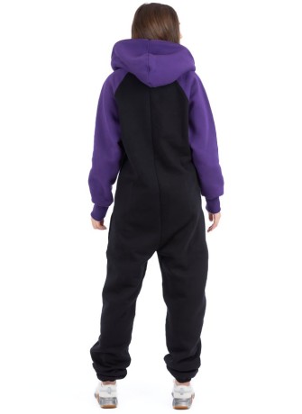 Black Purple - DUO - Lazzzy® Combinaison Premium