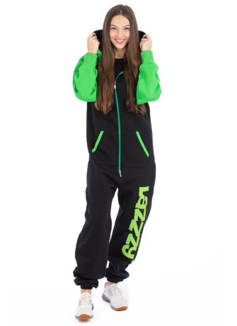 Black Green - DUO - Lazzzy® Combinaison Premium