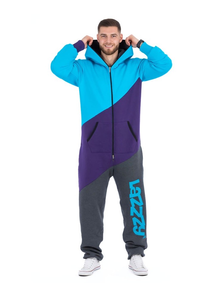 Turquoise - TRIO - Lazzzy® Premium Jumpsuit Turquoise - TRIO - Lazzzy® Premium Jumpsuit
