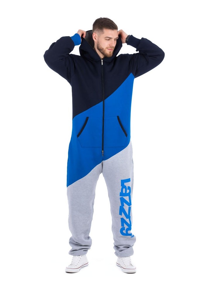 Blue - TRIO - Lazzzy® Premium Jumpsuit Blue - TRIO - Lazzzy® Premium Jumpsuit
