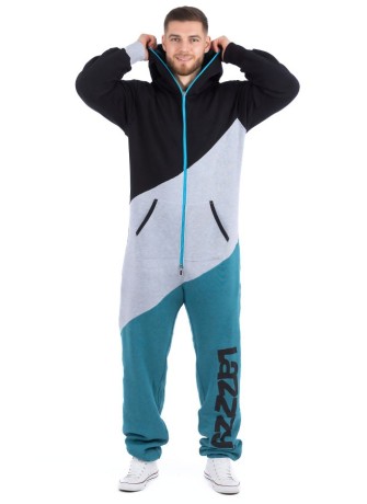 Black Turquoise - TRIO - Lazzzy® Premium Jumpsuit