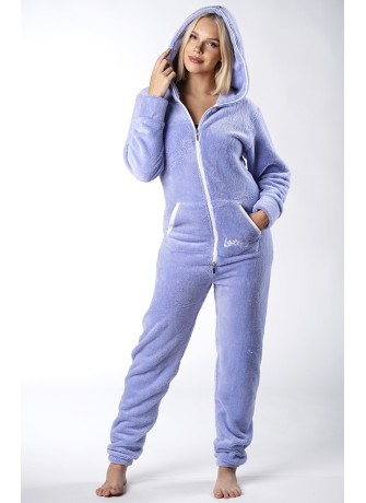 Purple - TEDDY - Lazzzy® Kombinezon Premium