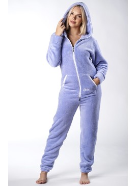 Purple - TEDDY - Lazzzy® Kombinezon Premium