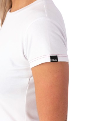 Damen Weißes T-Shirt – Lazzzy® ESSENTIALS