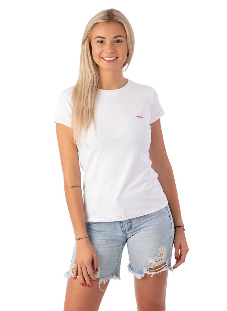 Damen Weißes T-Shirt – Lazzzy® ESSENTIALS