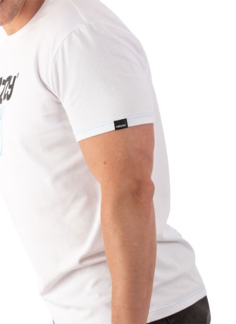 "Lazzzy Boy" White - Lazzzy® VIBES Women’s White T-Shirt