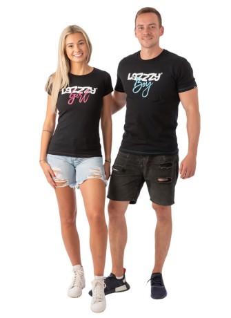 "Lazzzy Girl" Black - Lazzzy® VIBES