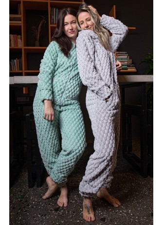 Petrol Green - FLUFFY TEDDY - Lazzzy® Premium Jumpsuit