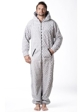 Grey - FLUFFY TEDDY - Lazzzy® Premium Overall