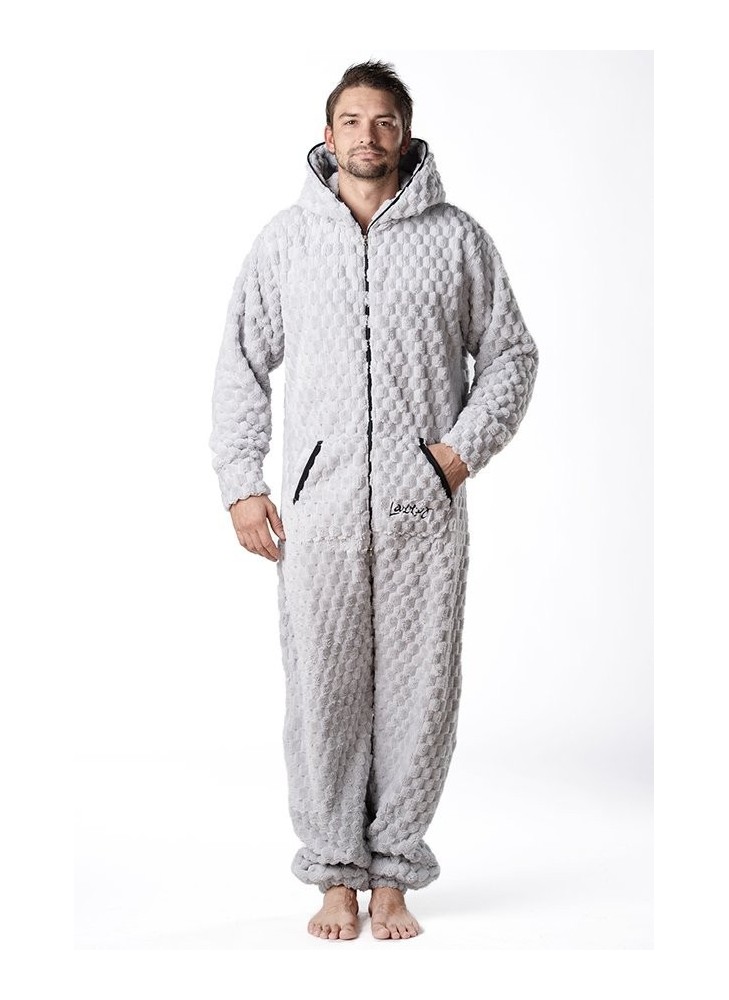 Grey - FLUFFY TEDDY - Lazzzy® Premium Overall
