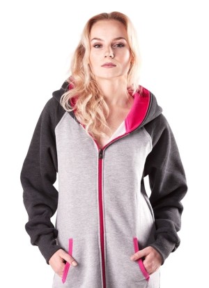 Metal Grey Pink - DUO - Lazzzy® Kombinezon Premium