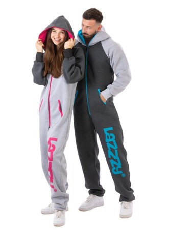 Metal Grey Pink - DUO - Lazzzy® Premium Overall