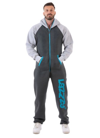 Metal Grey Turquoise - DUO - Lazzzy® Prémiový Overal