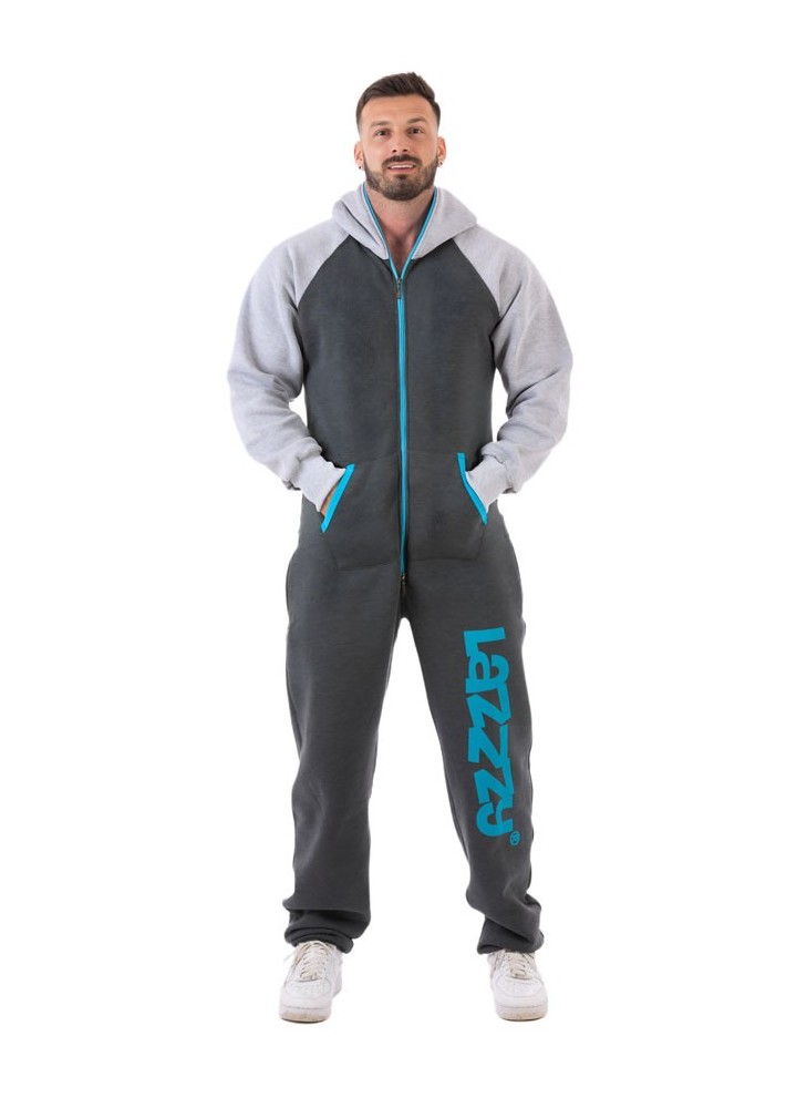 Metal Grey Turquoise - DUO - Lazzzy® Premium Overall
