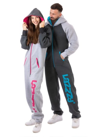 Metal Grey Turquoise - DUO - Lazzzy® Premium Overall