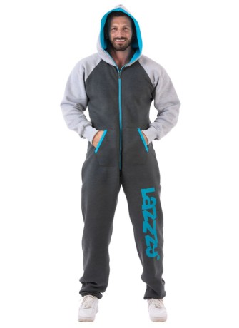 Metal Grey Turquoise - DUO - Lazzzy® Prémiový Overal