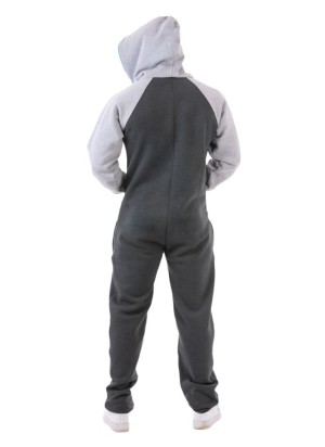 Metal Grey Turquoise - DUO - Lazzzy® Premium Onesie