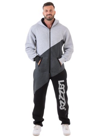 Grey Black - TRIO - Lazzzy® Prémiový Overal