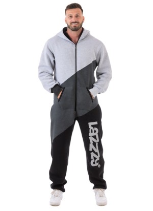 Grey Black - TRIO - Lazzzy® Prémiový Overal