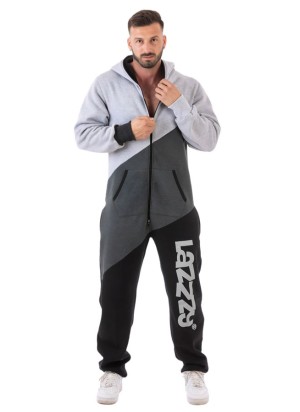 Grey Black - TRIO - Lazzzy® Prémiový Overal
