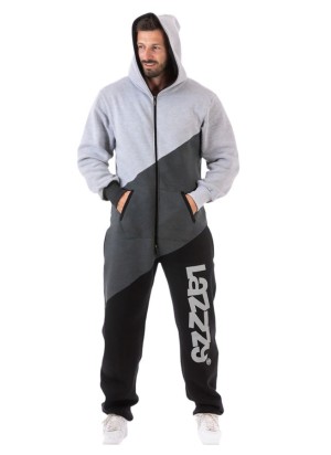 Grey Black - TRIO - Lazzzy® Prémiové overaly