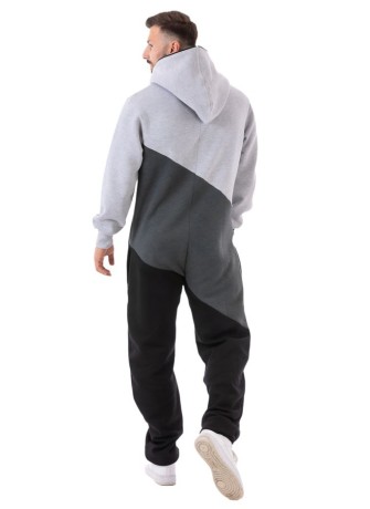 Grey Black - TRIO - Lazzzy® Prémiové overaly