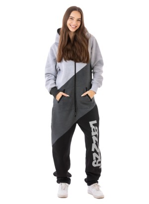 Grey Black - TRIO - Lazzzy® Prémiový Overal