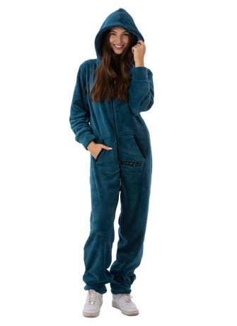 Petrol Blue - TEDDY - Lazzzy® Combinaison Premium