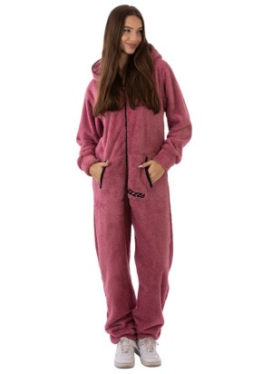 Dusty Rose - TEDDY - Lazzzy® Combinaison Premium
