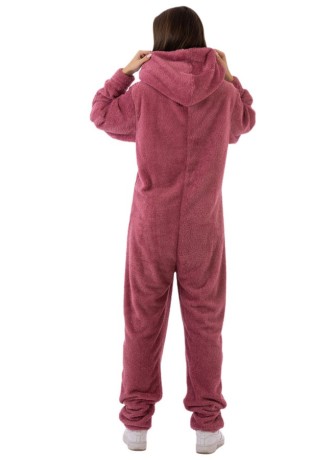 Dusty Rose - TEDDY - Lazzzy® Combinaison Premium
