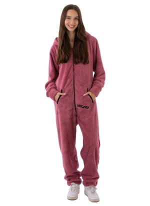 Dusty Rose - TEDDY - Lazzzy® Premium Jumpsuit