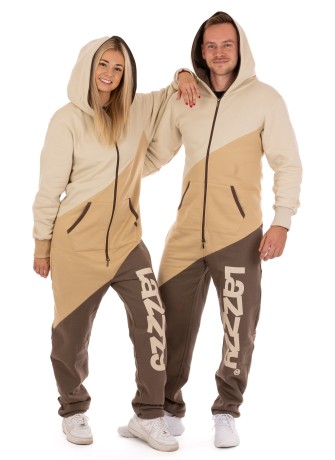 Couple avec capuches portées – Cappuccino TRIO Lazzzy®